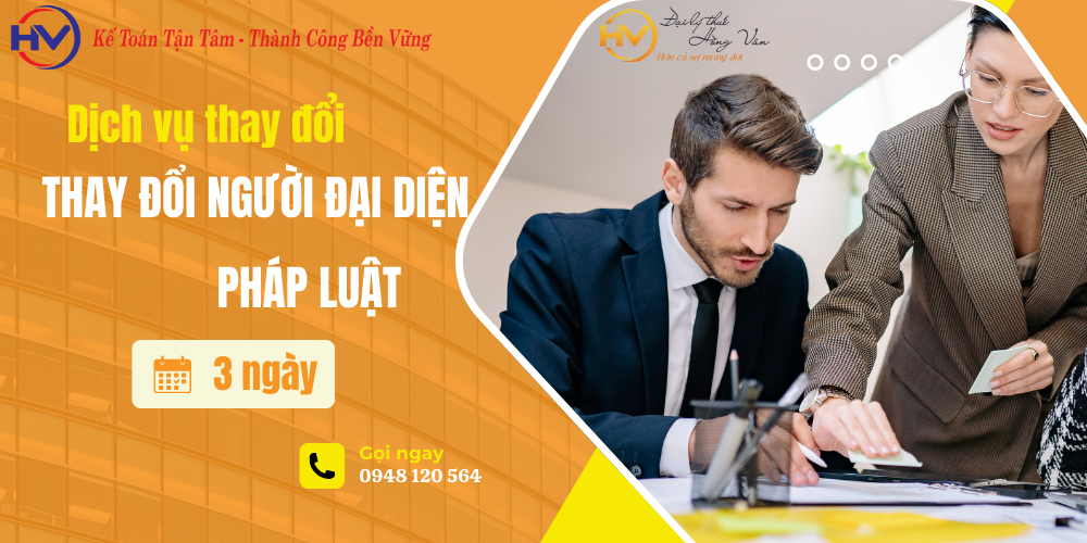 DỊCH VỤ THAY ĐỔI NGƯỜI ĐẠI DIỆN PHÁP LUẬT CÔNG TY BẮC NINH