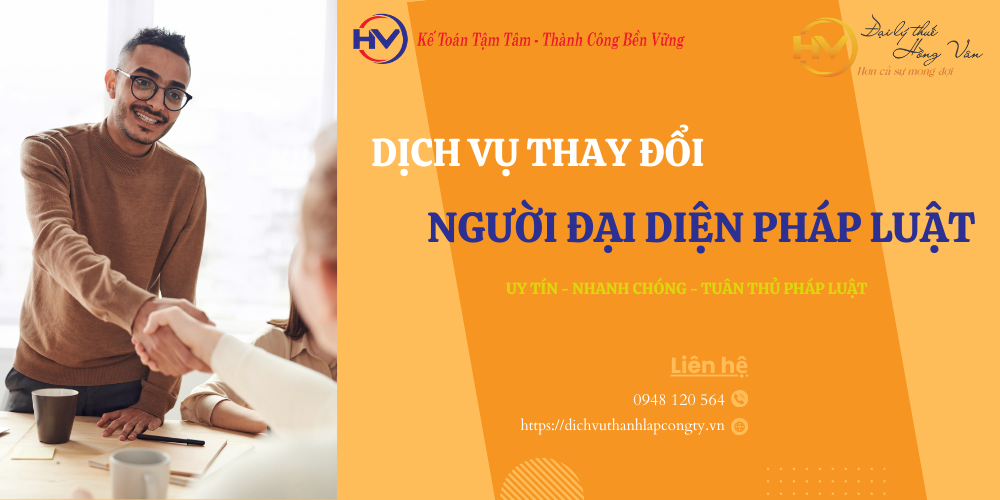 DỊCH VỤ THAY ĐỔI NGƯỜI ĐẠI DIỆN PHÁP LUẬT CÔNG TY BẮC NINH