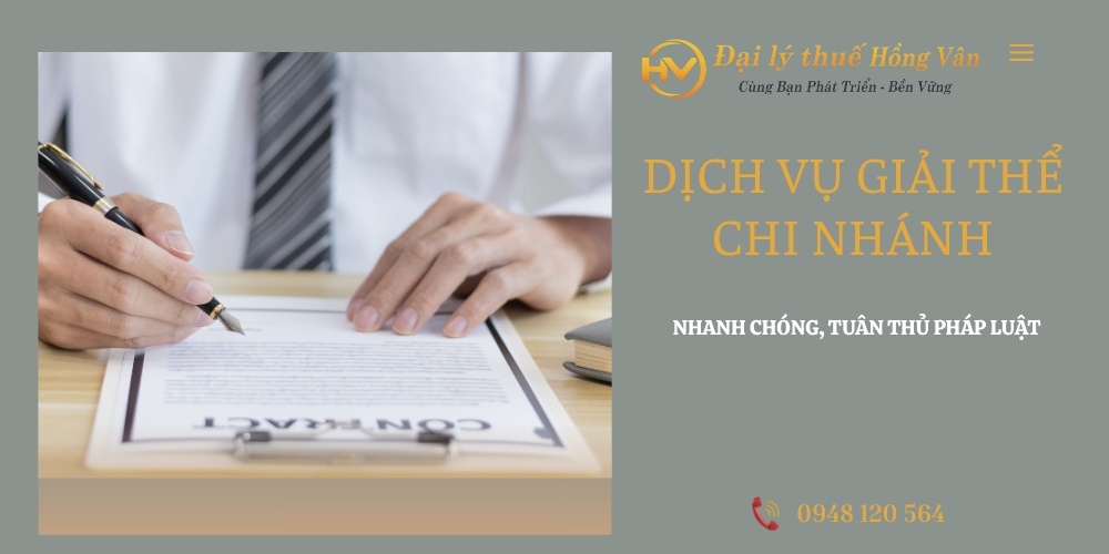 DỊCH VỤ LÀM THỦ TỤC GIẢI THỂ CHI NHÁNH CÔNG TY BẮC NINH TRỌN GÓI
