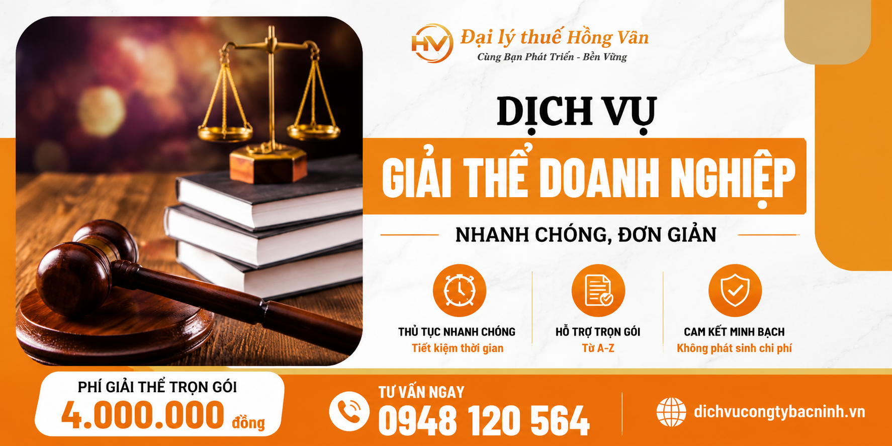 DỊCH VỤ GIẢI THỂ DOANH NGHIỆP GIÁ RẺ