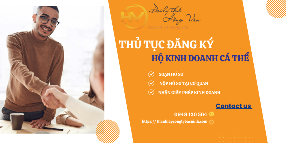 DỊCH VỤ ĐĂNG KÝ HỘ KINH DOANH CÁ THỂ BẮC NINH TRỌN GÓI