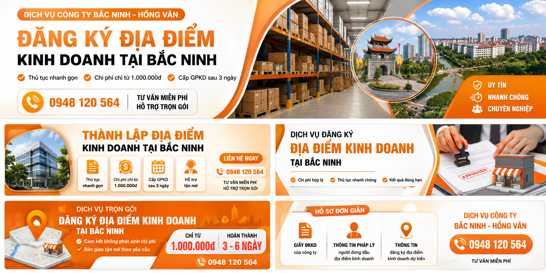 DỊCH VỤ ĐĂNG KÝ ĐỊA ĐIỂM KINH DOANH TẠI BẮC NINH GIÁ RẺ
